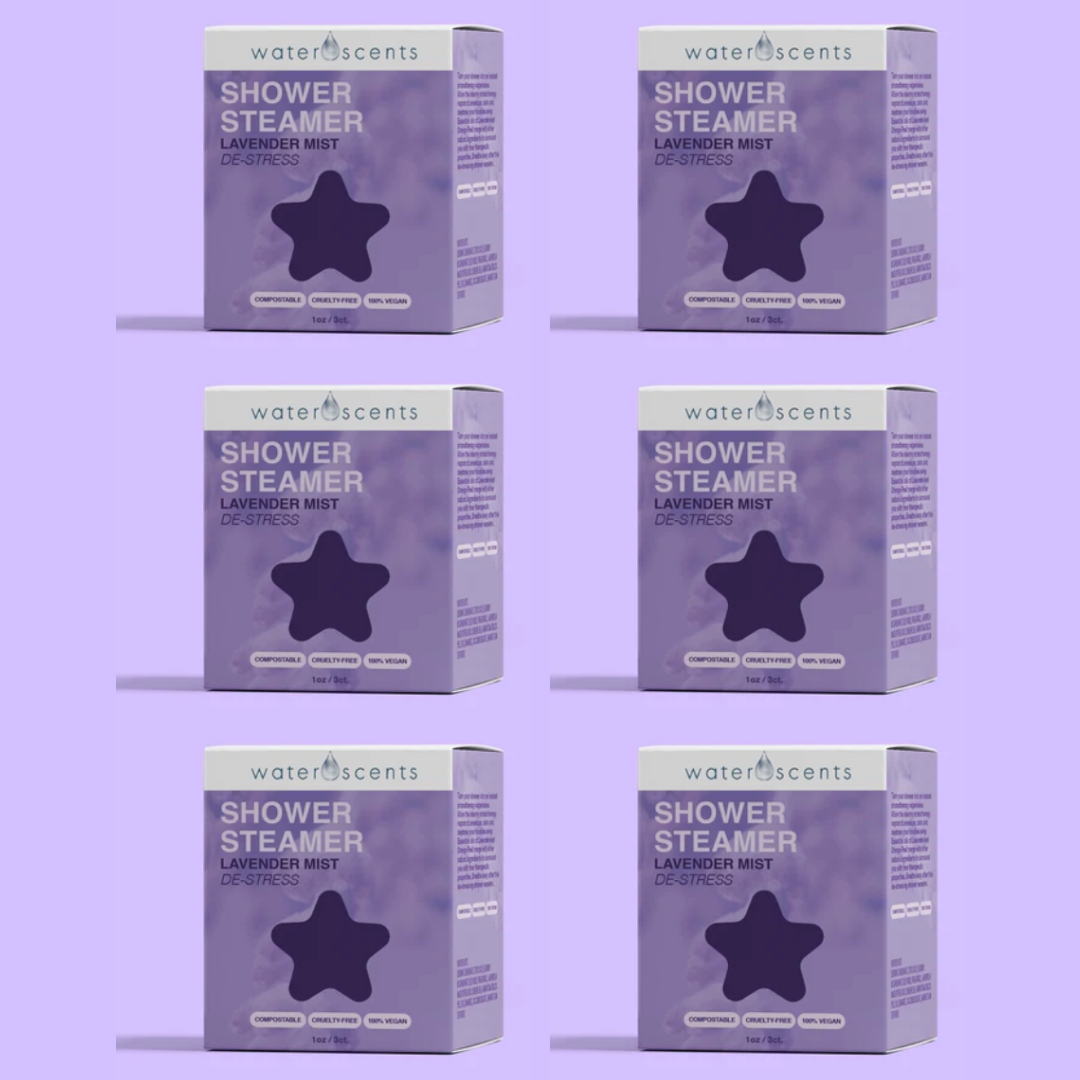 Lavender Mist Shower Steamer- 6 pack
