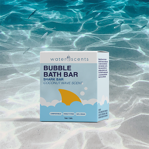 Shark Bar Bubble Bath Coconut Wave