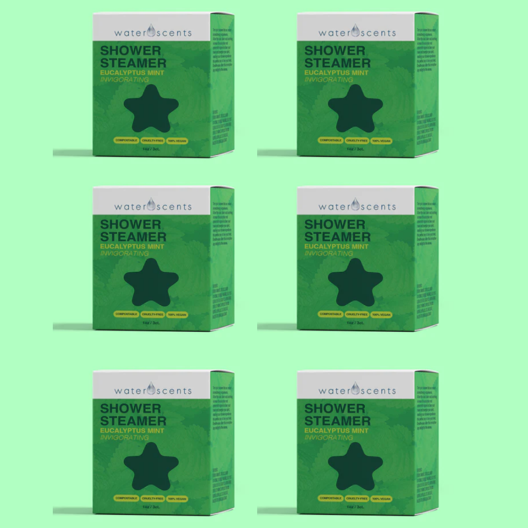 Eucalyptus Mint Shower Steamer- 6 pack